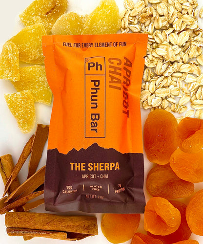 12 PACK: Apricot+Chai  "The Sherpa"